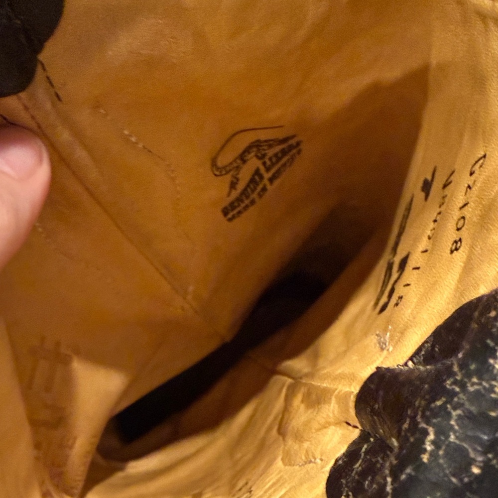 Corral Vintage Black Leather Boots - Picture 4 of 13